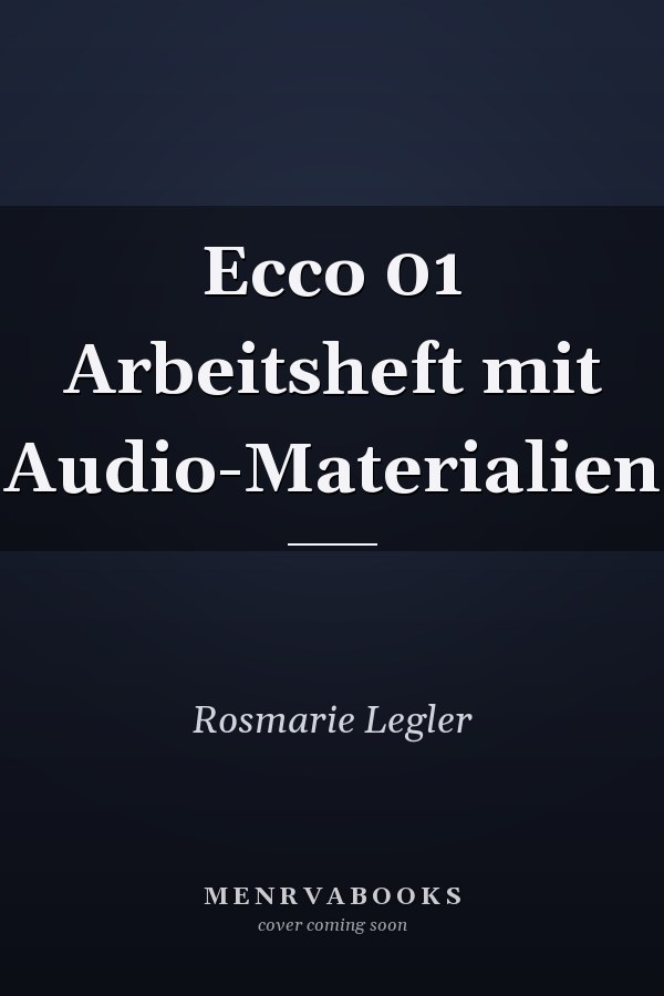 Ecco 01 Arbeitsheft mit Audio-Materialien
