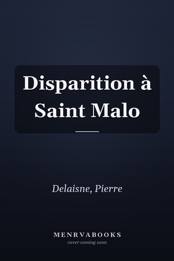 Disparition à Saint Malo