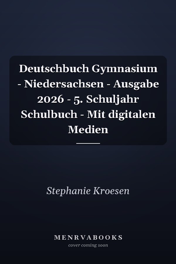 Deutschbuch Gymnasium - Niedersachsen - Ausgabe 2026 - 5. Schuljahr Schulbuch - Mit digitalen Medien