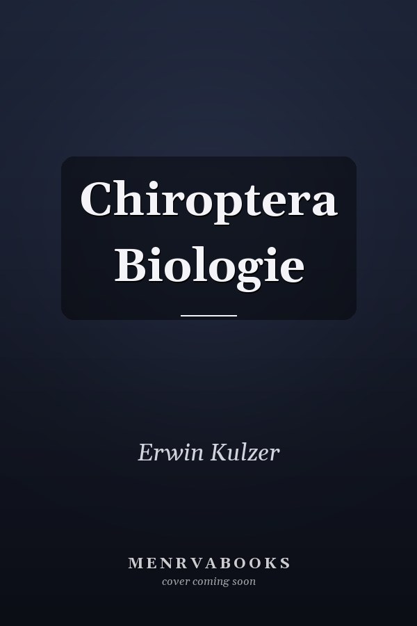 Chiroptera Biologie