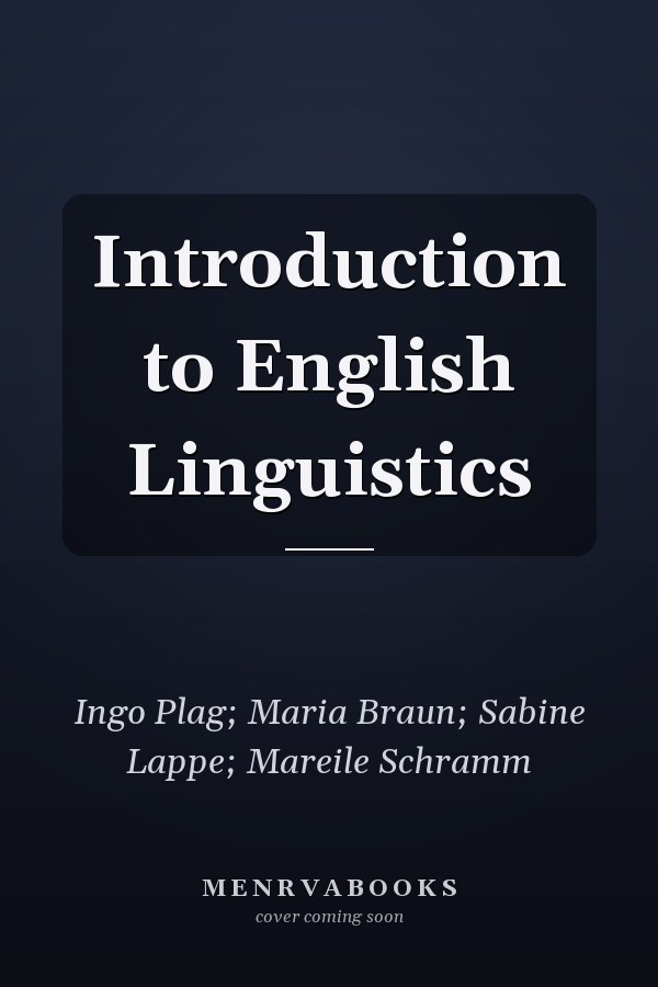 Introduction to English Linguistics