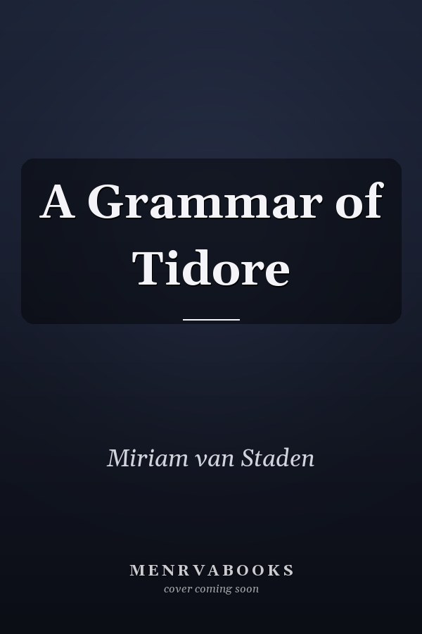 A Grammar of Tidore