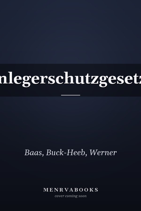 Anlegerschutzgesetze