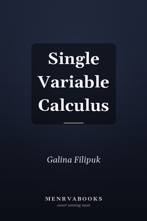 Single Variable Calculus