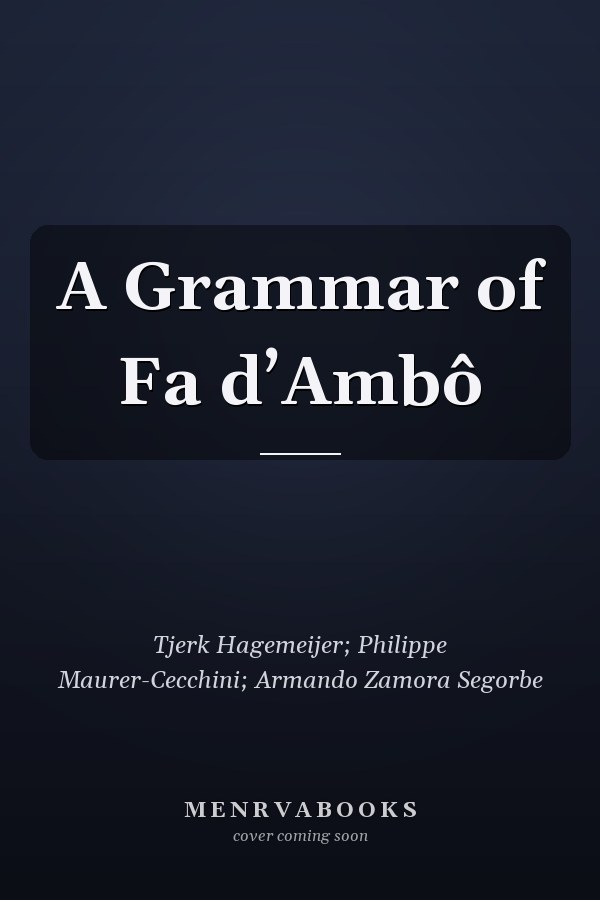 A Grammar of Fa d’Ambô