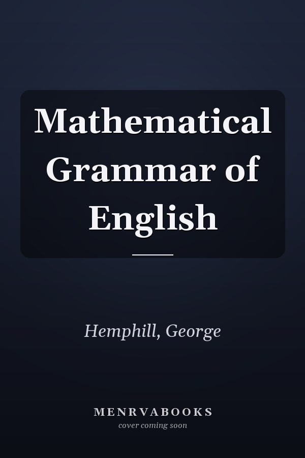 Mathematical Grammar of English