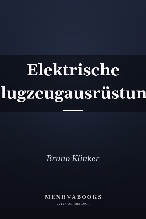 Elektrische Flugzeugausrüstung