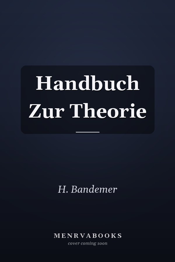 Handbuch Zur Theorie
