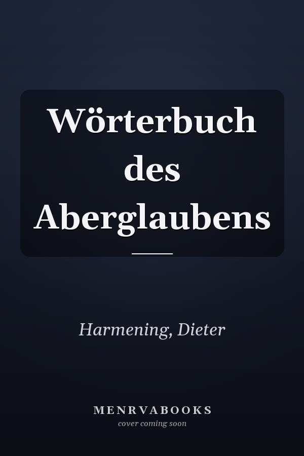 Wörterbuch des Aberglaubens
