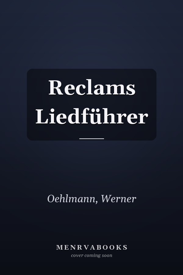 Reclams Liedführer