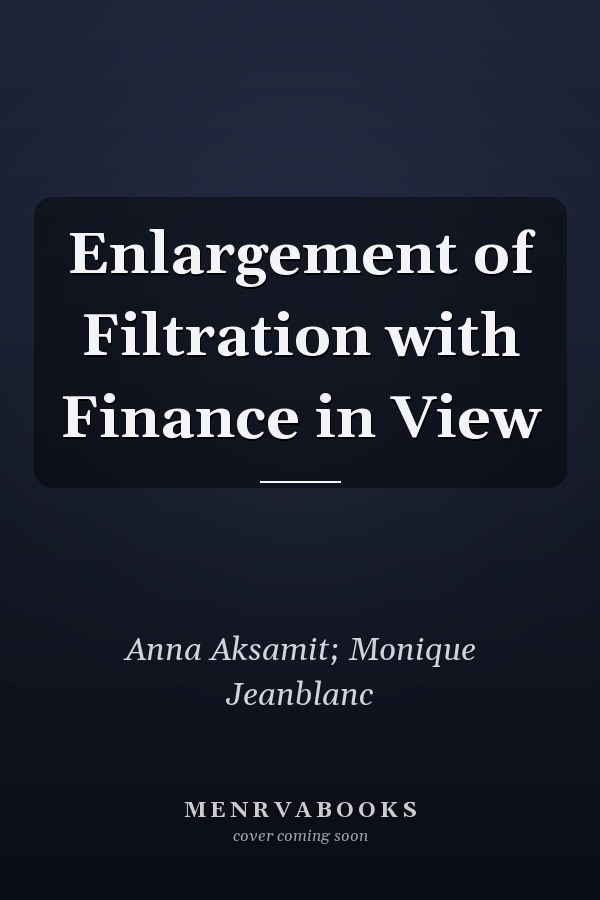 Enlargement of Filtration with Finance in View