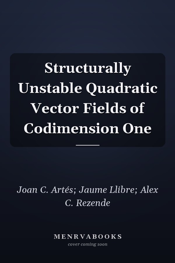 Structurally Unstable Quadratic Vector Fields of Codimension One