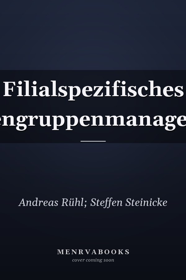 Filialspezifisches Warengruppenmanagement