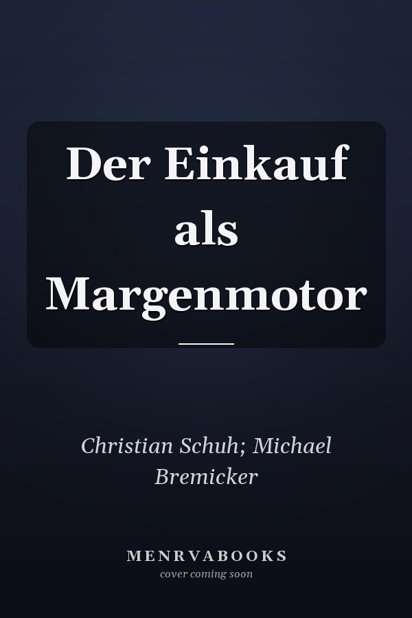 Der Einkauf als Margenmotor