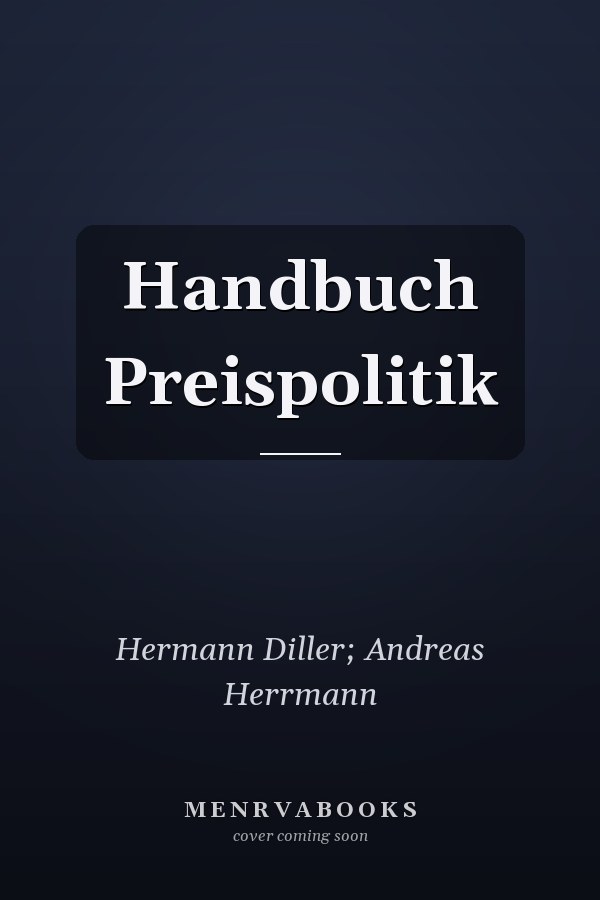 Handbuch Preispolitik