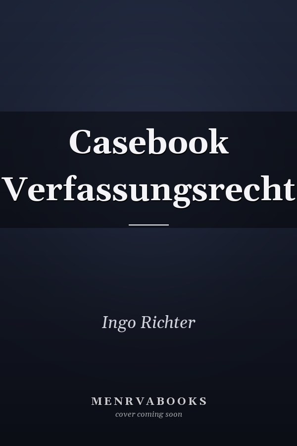 Casebook Verfassungsrecht