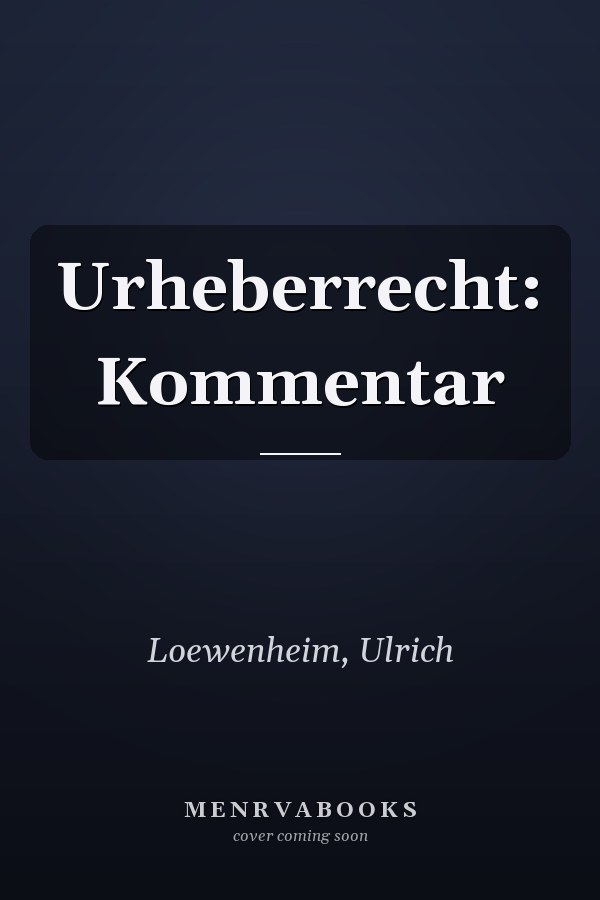 Urheberrecht: Kommentar