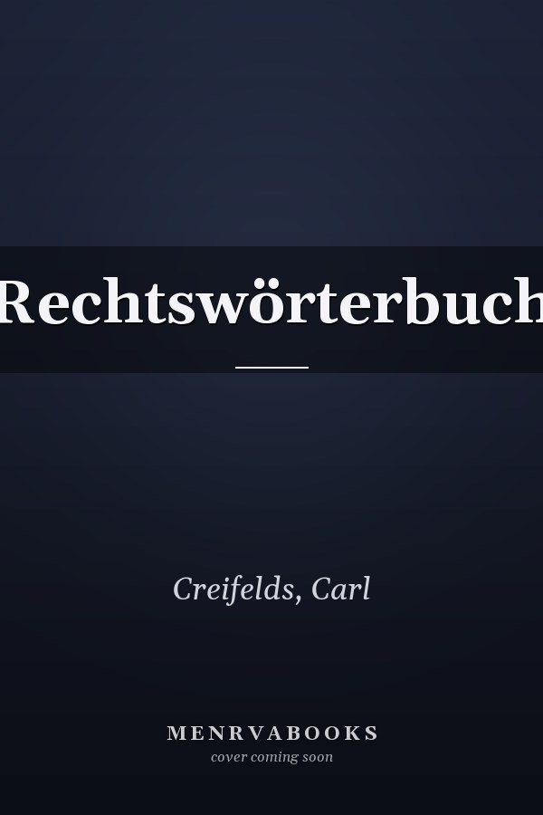 Rechtswörterbuch