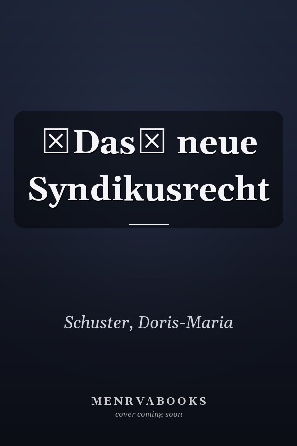 Das neue Syndikusrecht