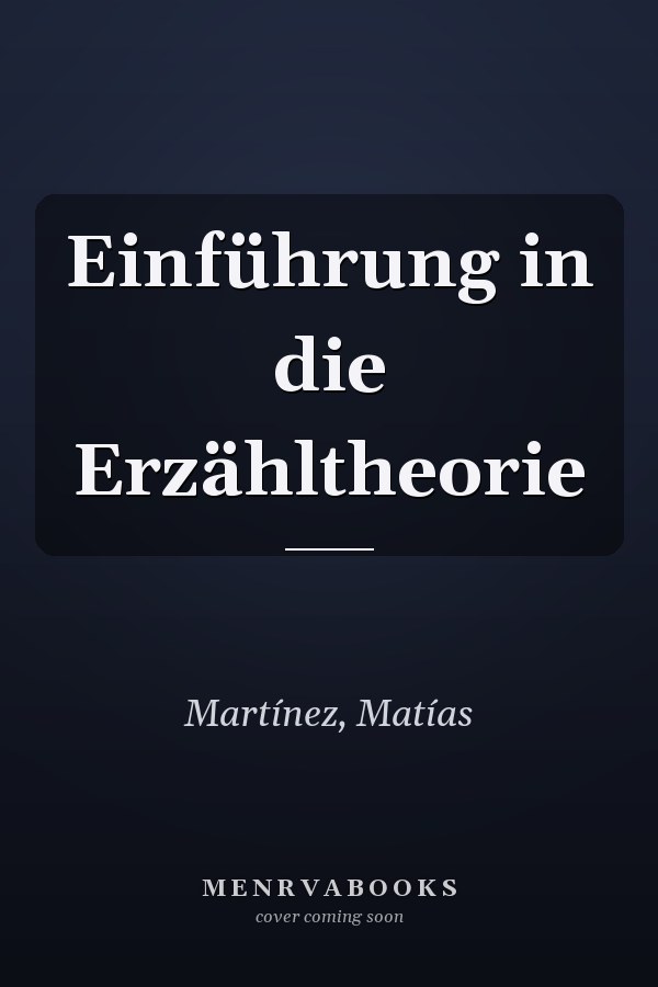 Einführung in die Erzähltheorie