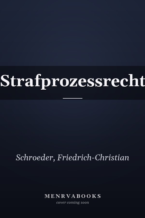 Strafprozessrecht