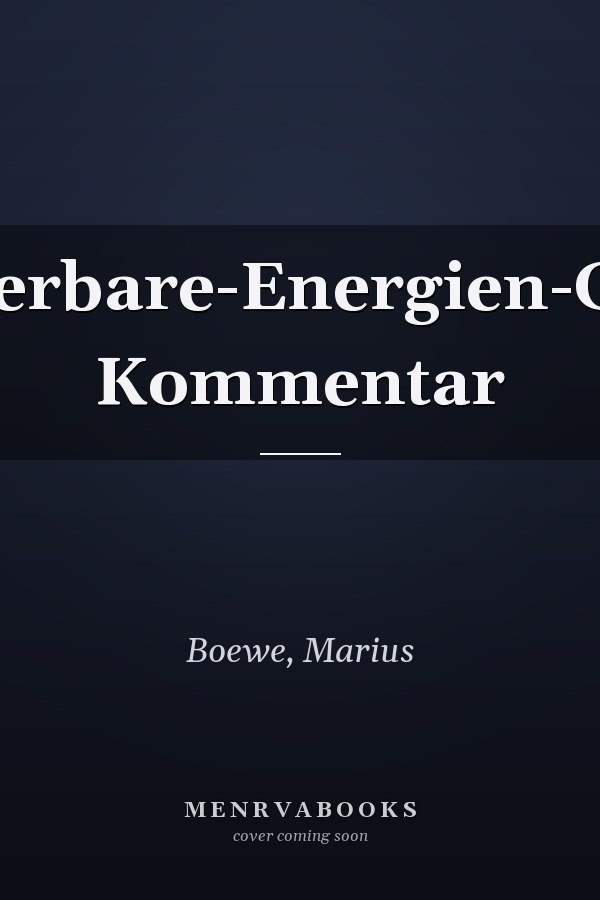 Erneuerbare-Energien-Gesetz: Kommentar