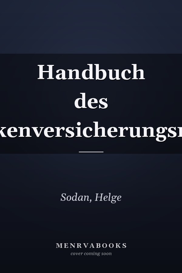 Handbuch des Krankenversicherungsrechts