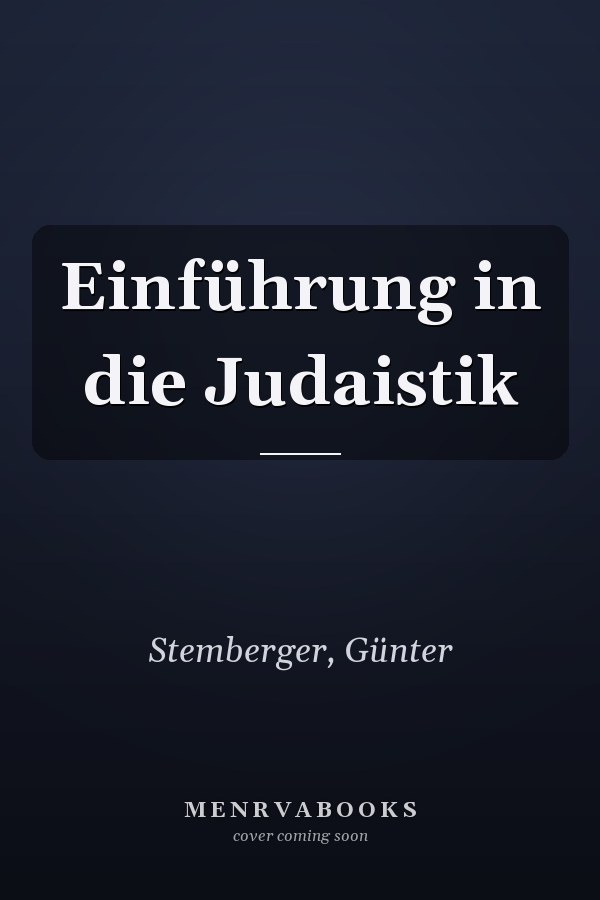 Einführung in die Judaistik