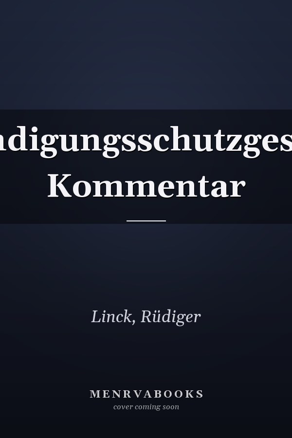 Kündigungsschutzgesetz: Kommentar