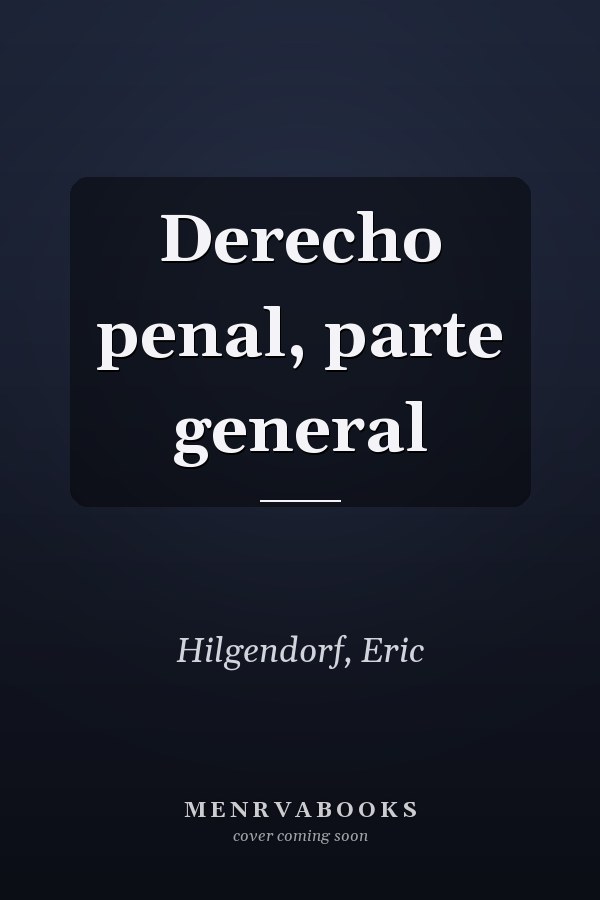 Derecho penal, parte general