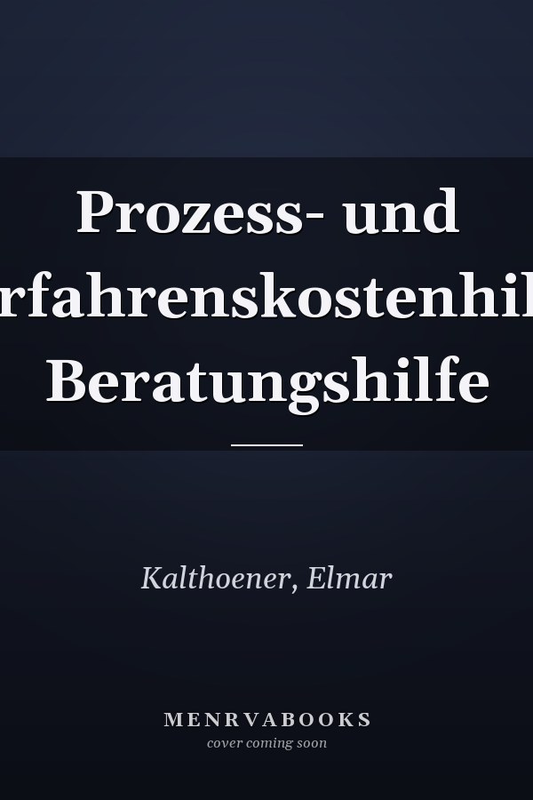 Prozess- und Verfahrenskostenhilfe, Beratungshilfe