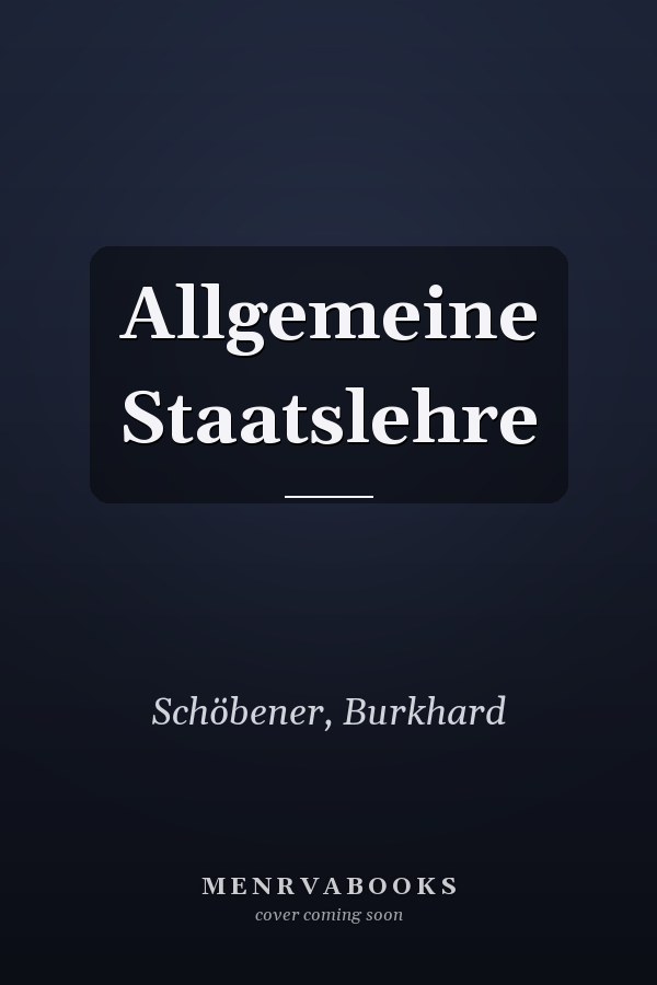 Allgemeine Staatslehre