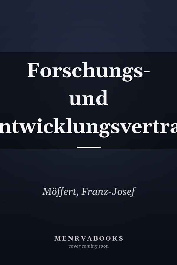Forschungs- und Entwicklungsvertrag