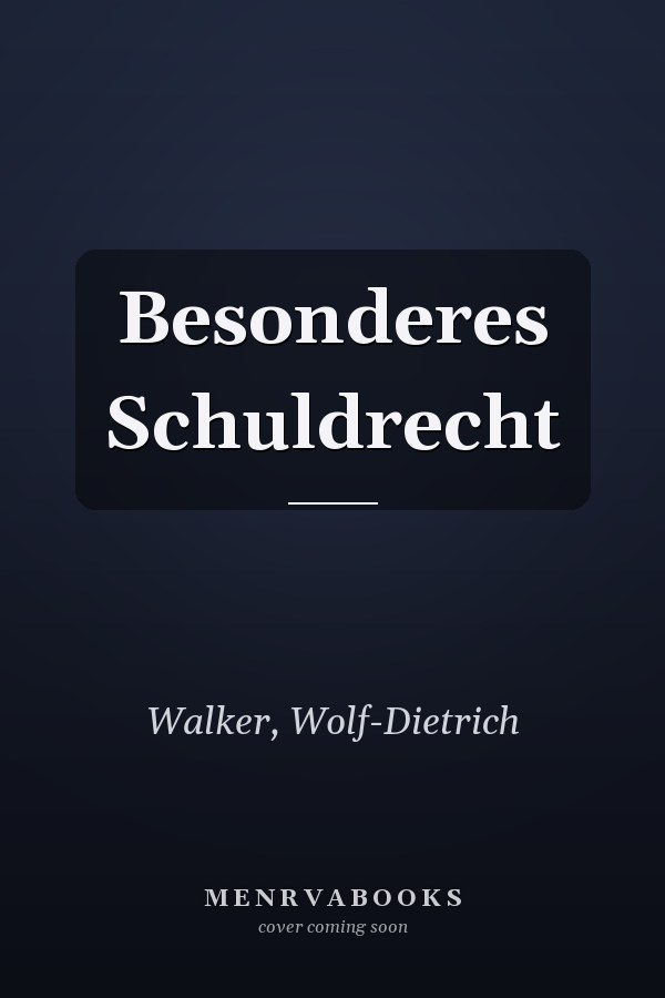 Besonderes Schuldrecht