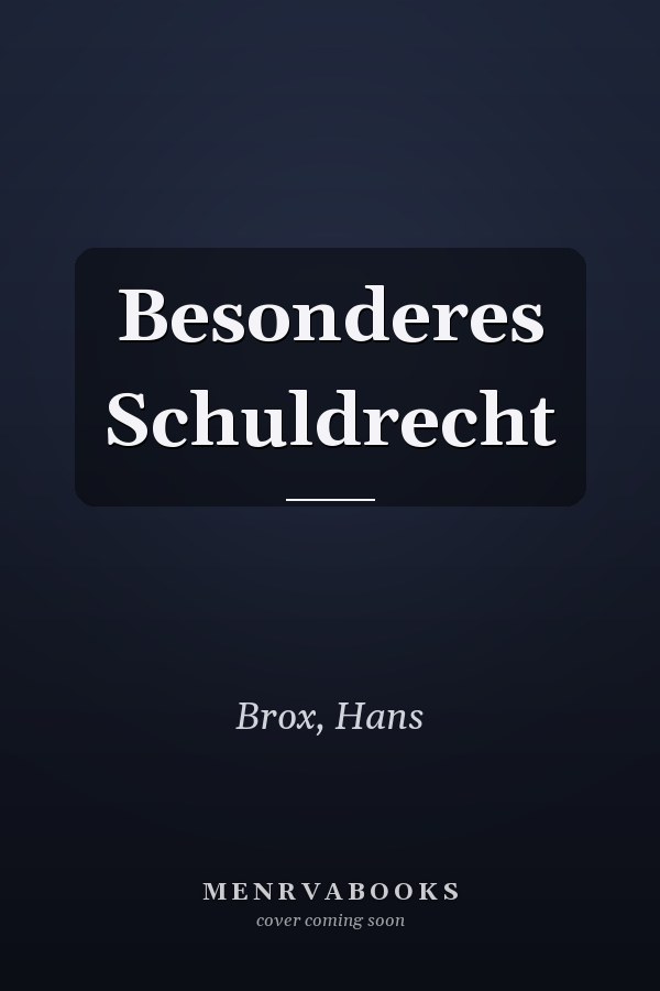 Besonderes Schuldrecht