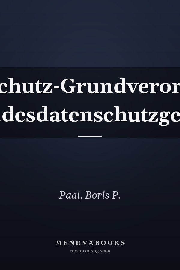 Datenschutz-Grundverordnung, Bundesdatenschutzgesetz