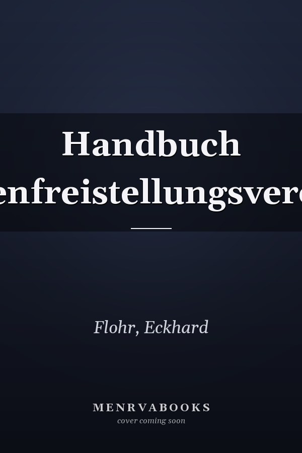 Handbuch EU-Gruppenfreistellungsverordnungen
