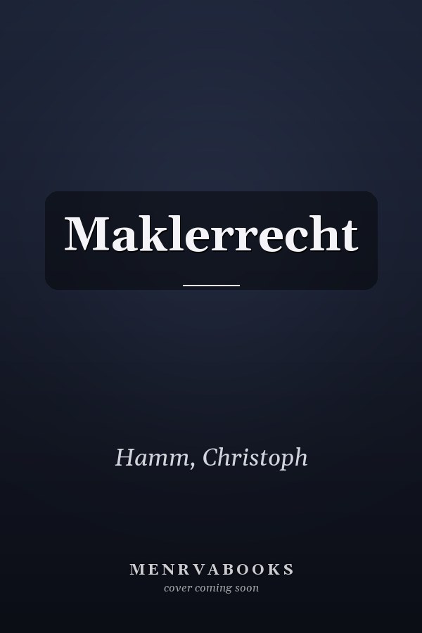 Maklerrecht