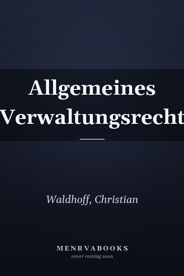 Allgemeines Verwaltungsrecht