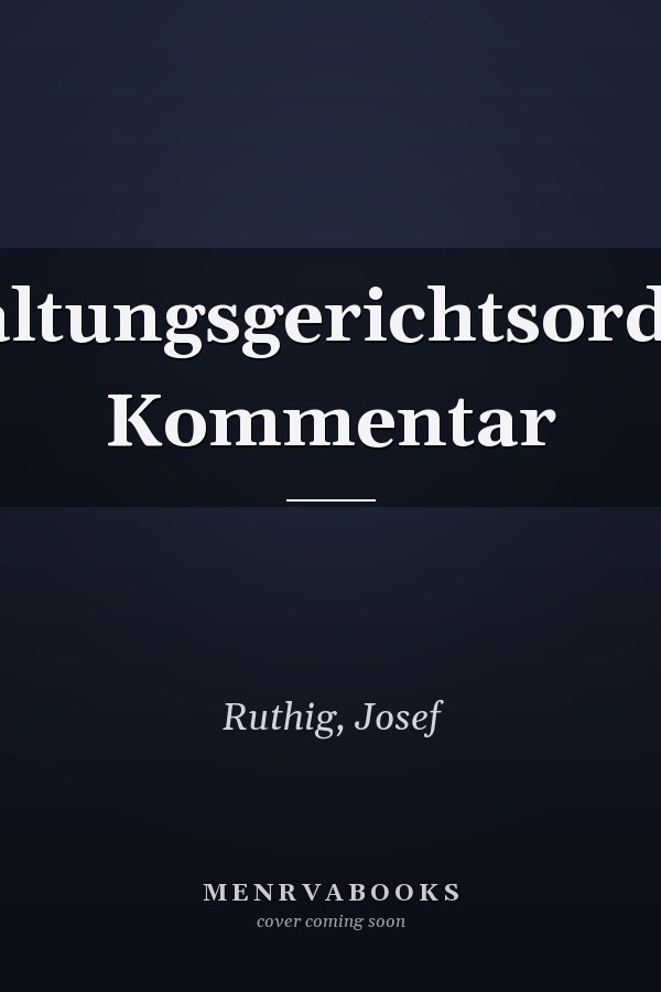 Verwaltungsgerichtsordnung: Kommentar