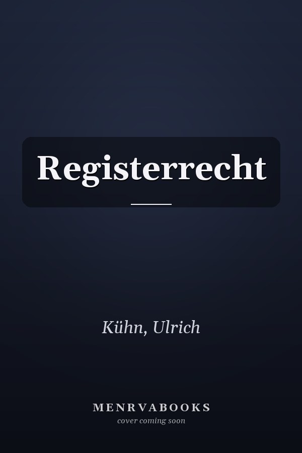 Registerrecht