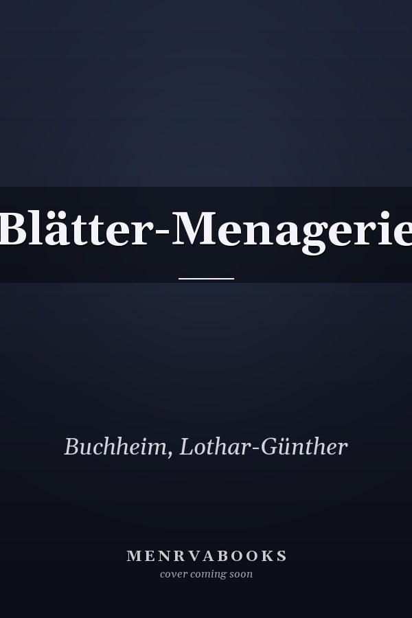 Blätter-Menagerie