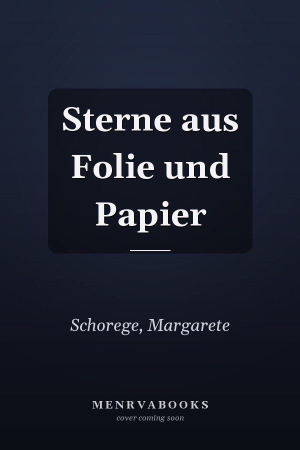Sterne aus Folie und Papier