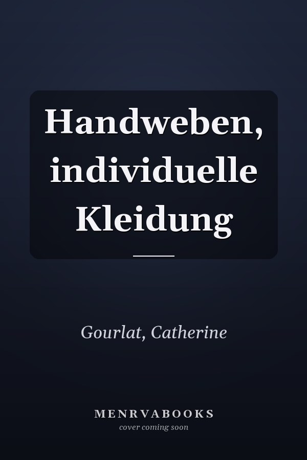 Handweben, individuelle Kleidung