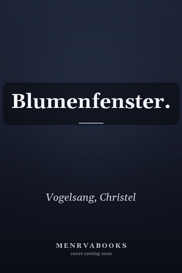 Blumenfenster.