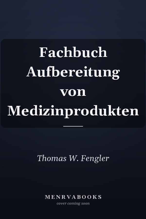 Fachbuch Aufbereitung von Medizinprodukten