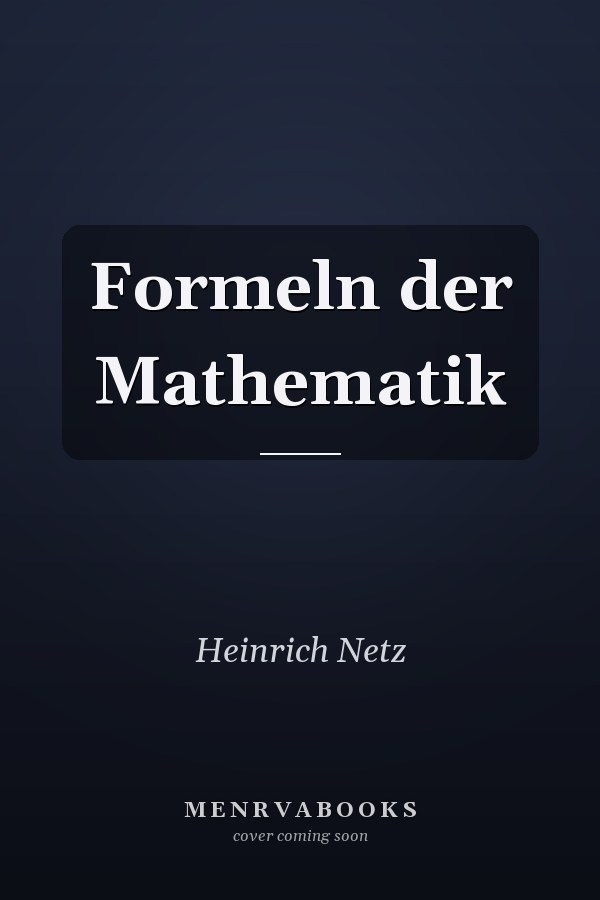 Formeln der Mathematik