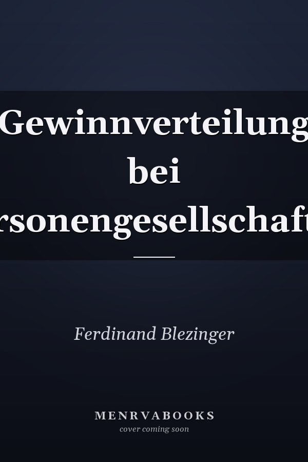 Gewinnverteilung bei Personengesellschaften