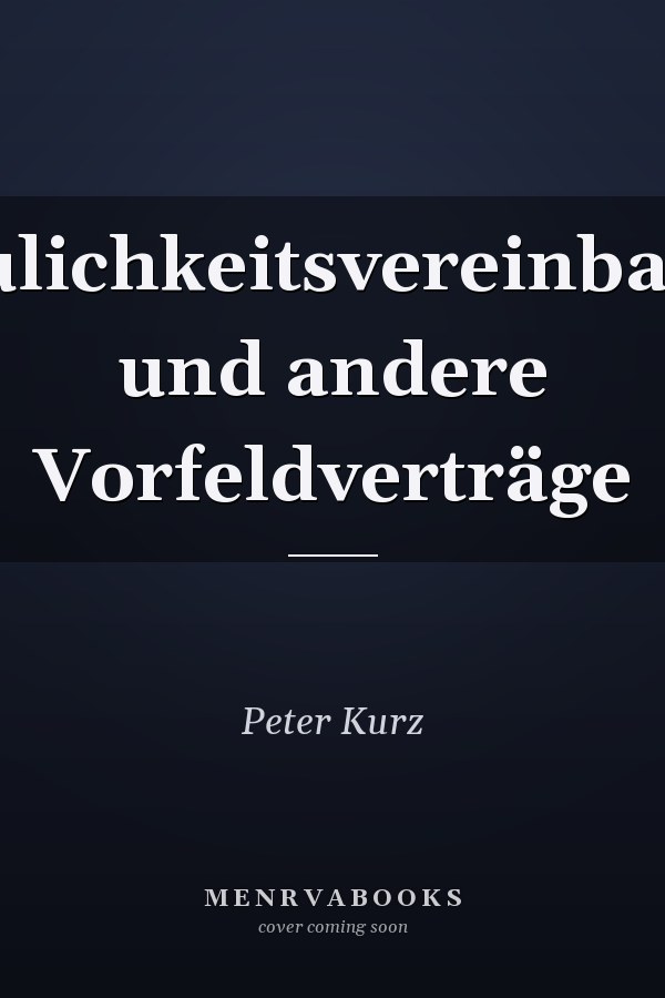 Vertraulichkeitsvereinbarungen und andere Vorfeldverträge