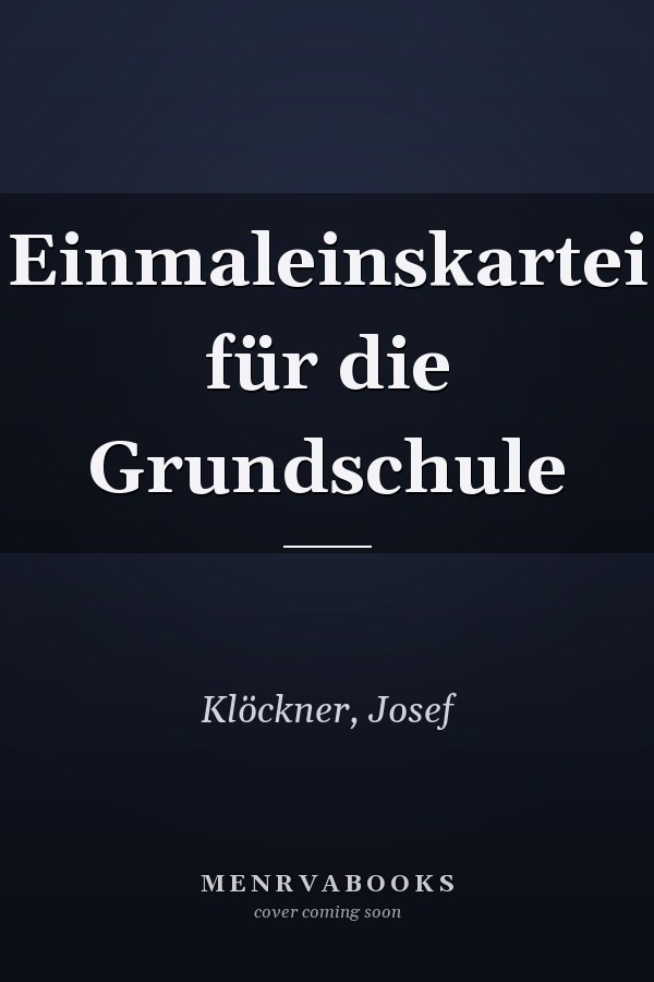 Einmaleinskartei für die Grundschule